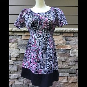 Mimi Maternity peasant blouse size S